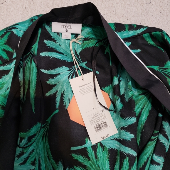 Fe Noel x Target Women's Feathered Palm Print Cover Up - Picture 4 of 7